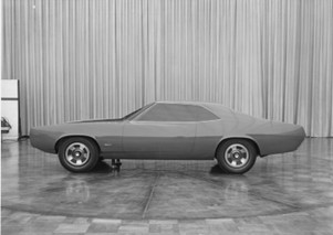 Finished 1967 Barracuda (proposed) Clay side.jpg